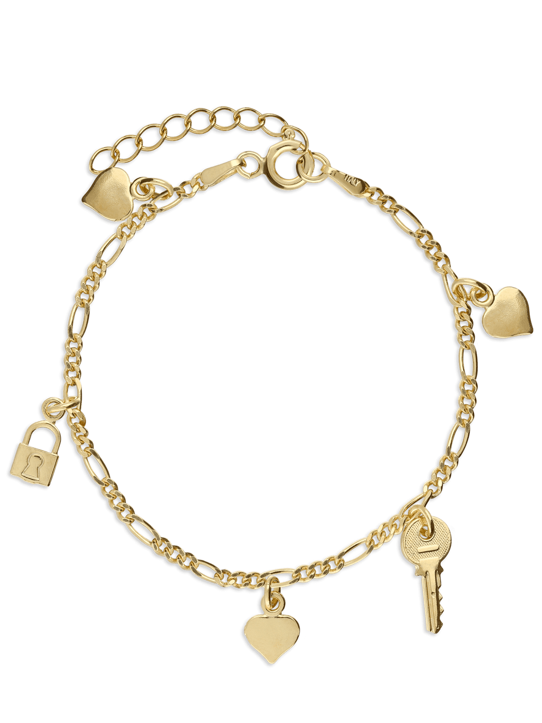 Pulseira delicada banhada a ouro