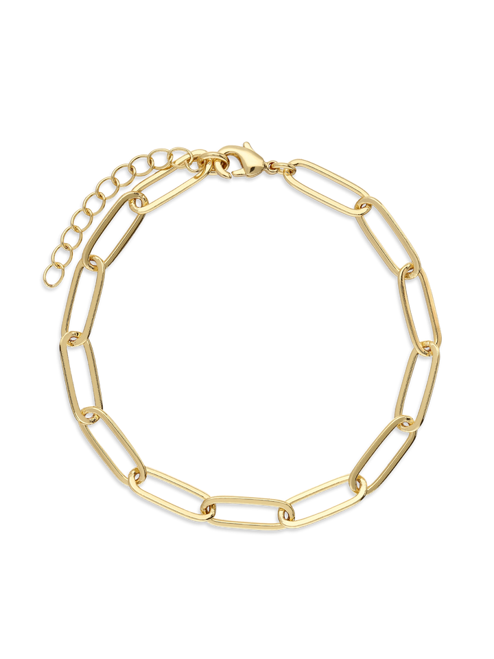 Pulseira banhada a ouro