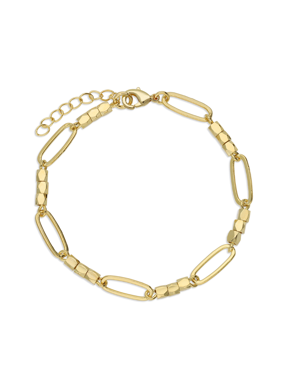 Pulseira banhada a ouro