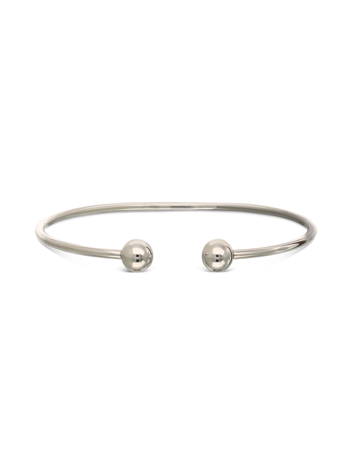 Pulseira rígida em prata 925