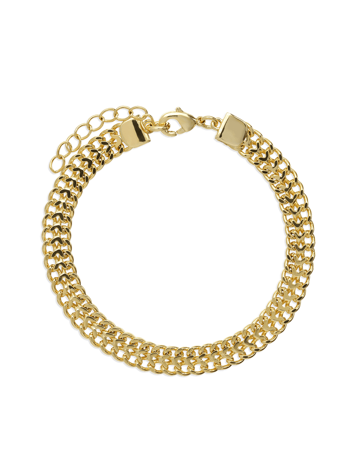 Pulseira banhado a ouro