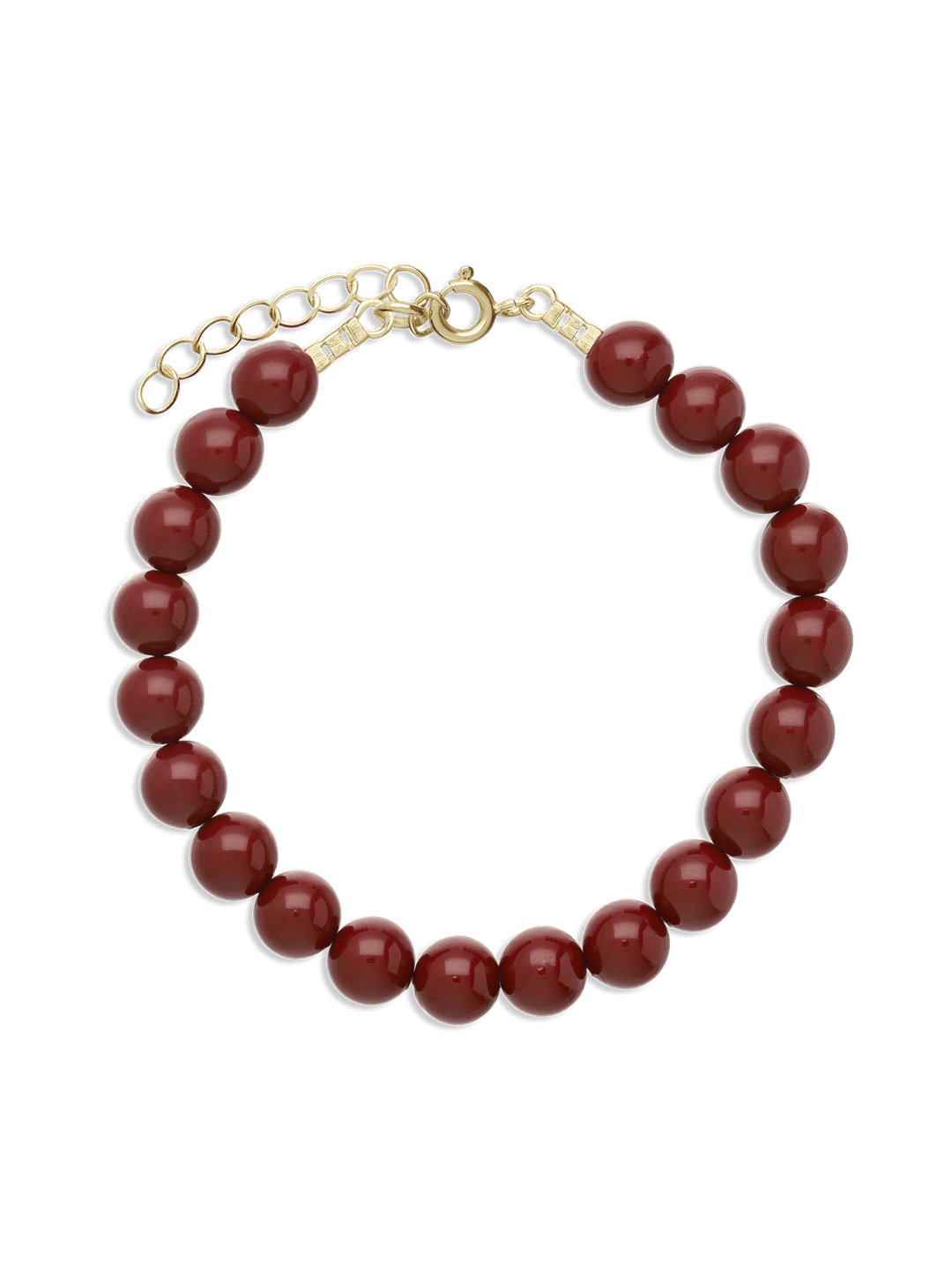 Pulseira de pedra, Banhado a Ouro, Jadeíte de cultivo