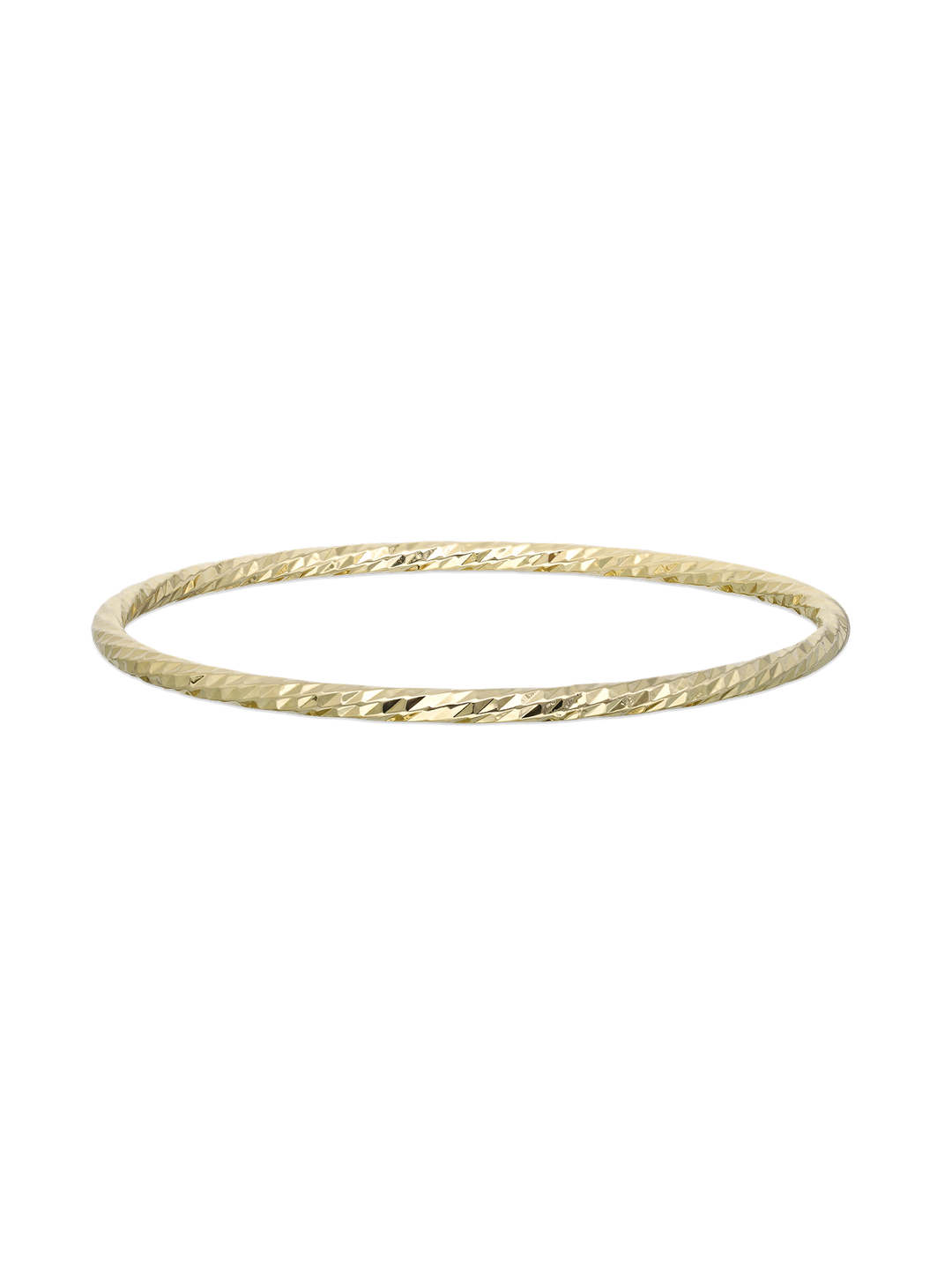 Pulseira rígida banhada a Ouro