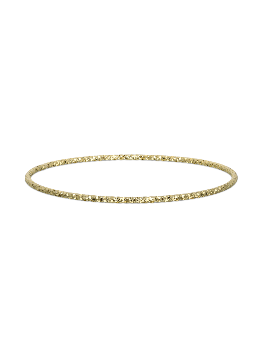 Pulseira rígida banhada a ouro