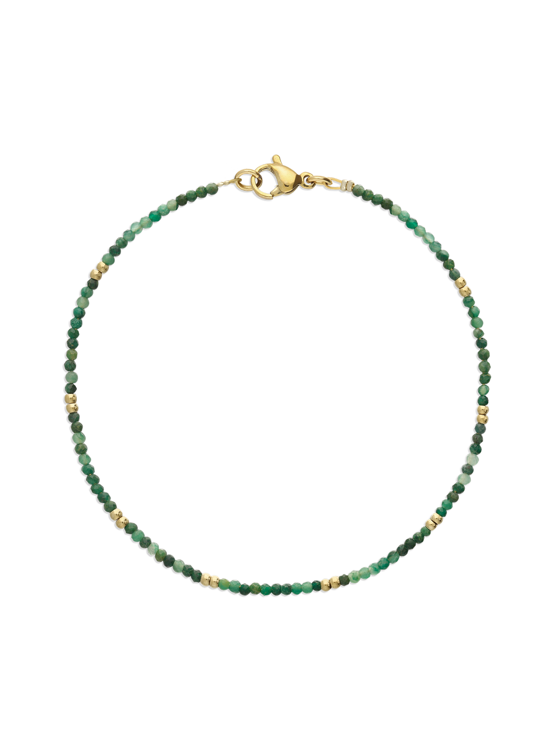 Pulseira para Tornozelo, Aço inoxidável, Man made Epidote