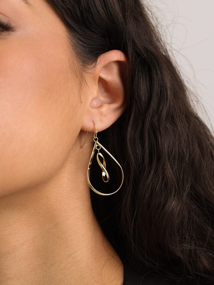 Pendentes banhados a ouro