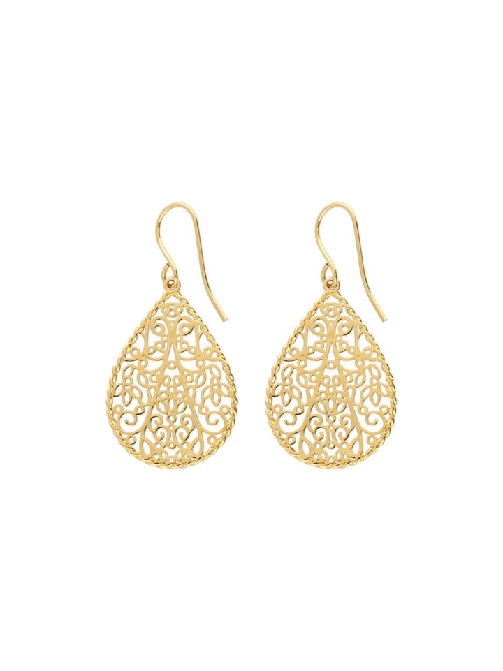 Pendentes banhados a ouro