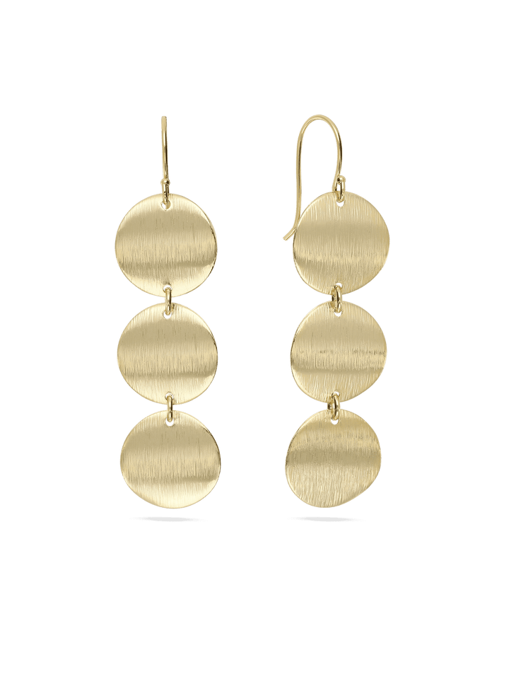 Pendentes banhados a ouro
