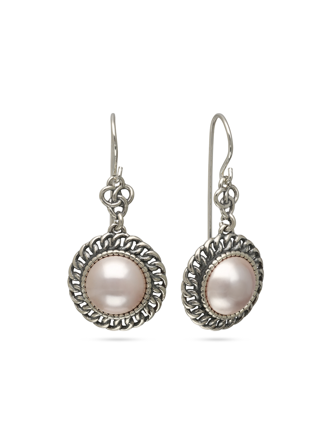 Pendentes em prata com cristais swarovski