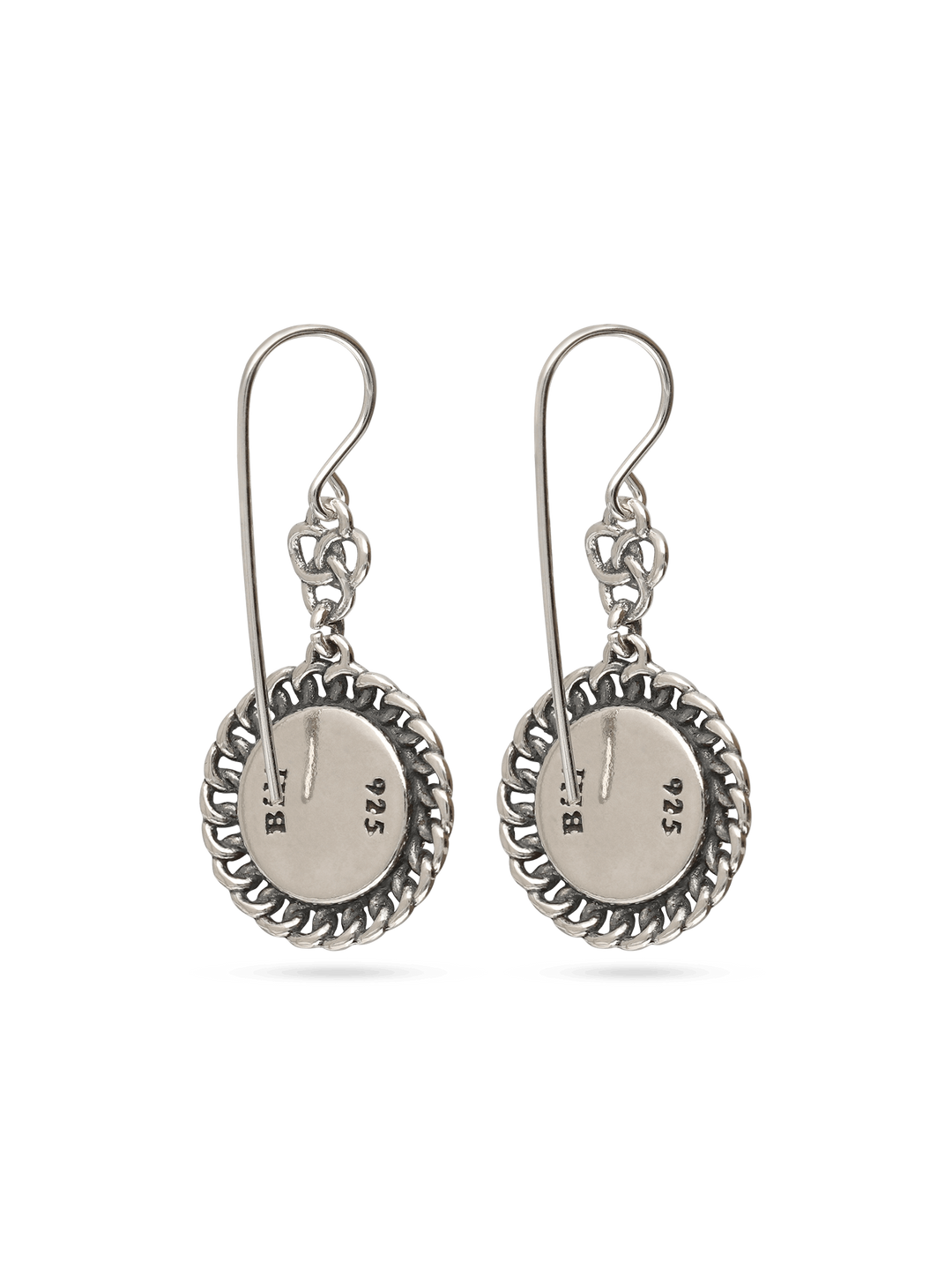Pendentes em prata com cristais swarovski