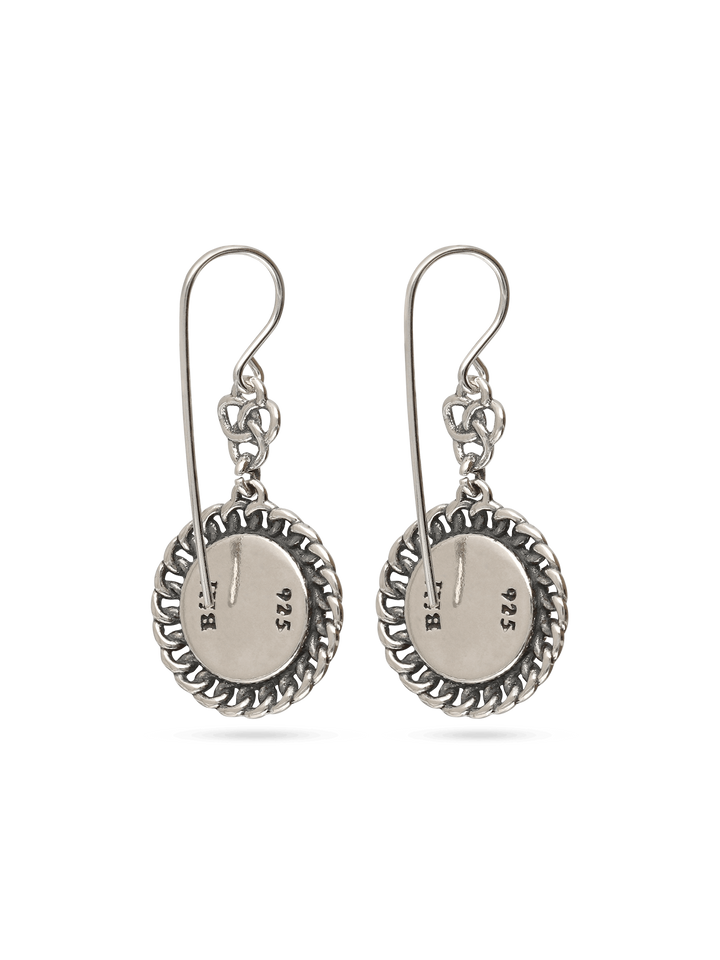Pendentes em prata com cristais swarovski