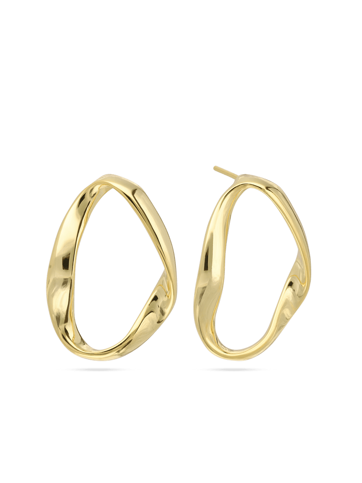 Pendentes banhados a ouro