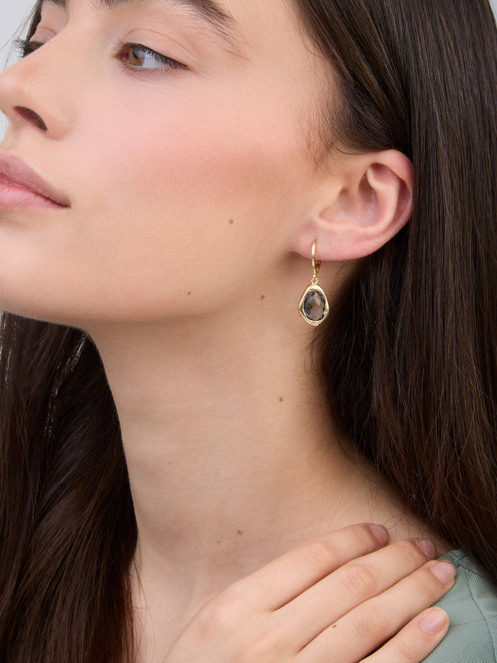 Pendentes, Banhado a Ouro, Vidro cristal
