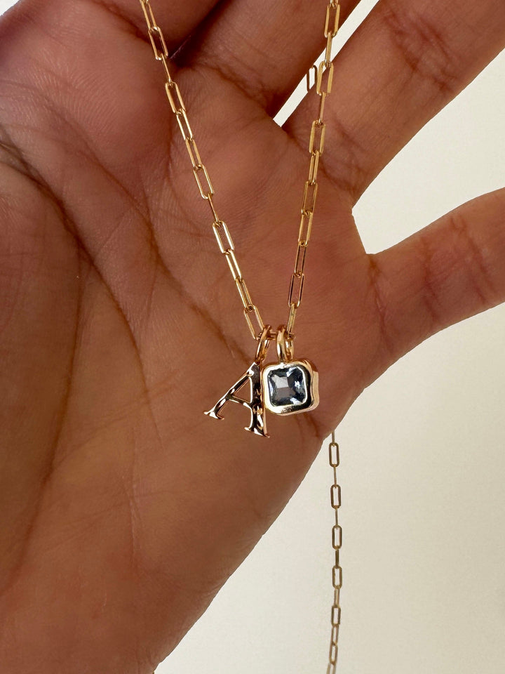 Alphabet Charm Necklace