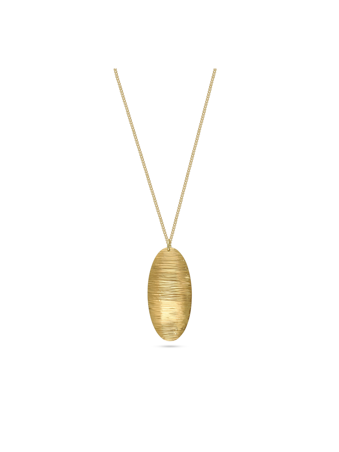 Fio com pendente, Banhado a Ouro, Nenhuma pedra