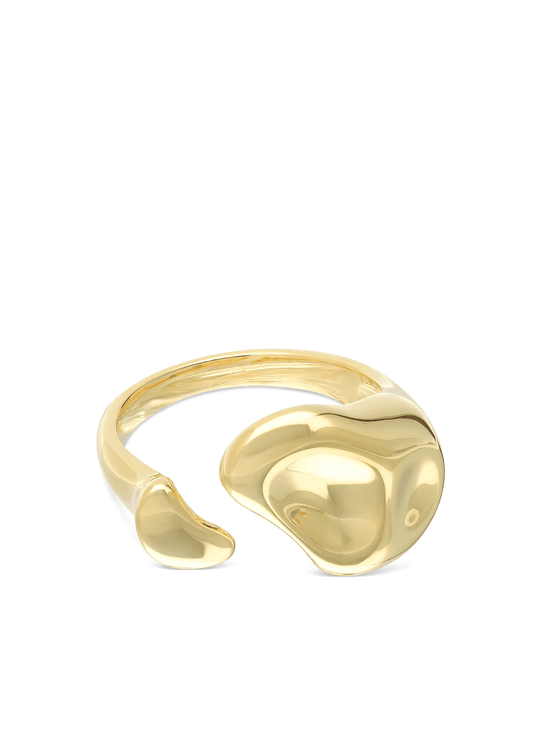 Anel banhado a ouro