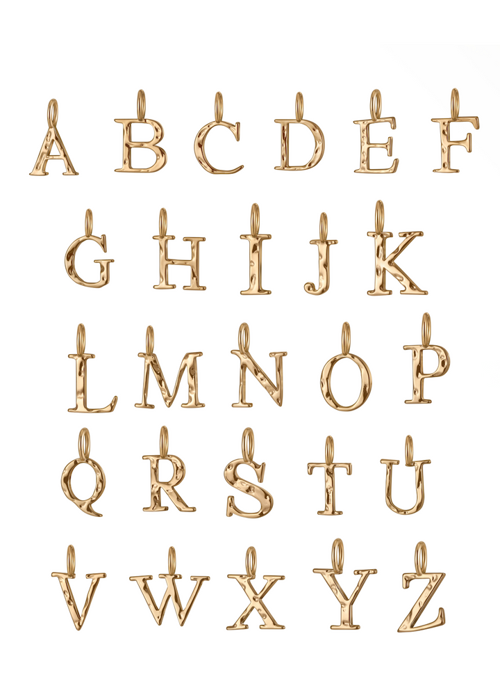 Alphabet Charm Necklace