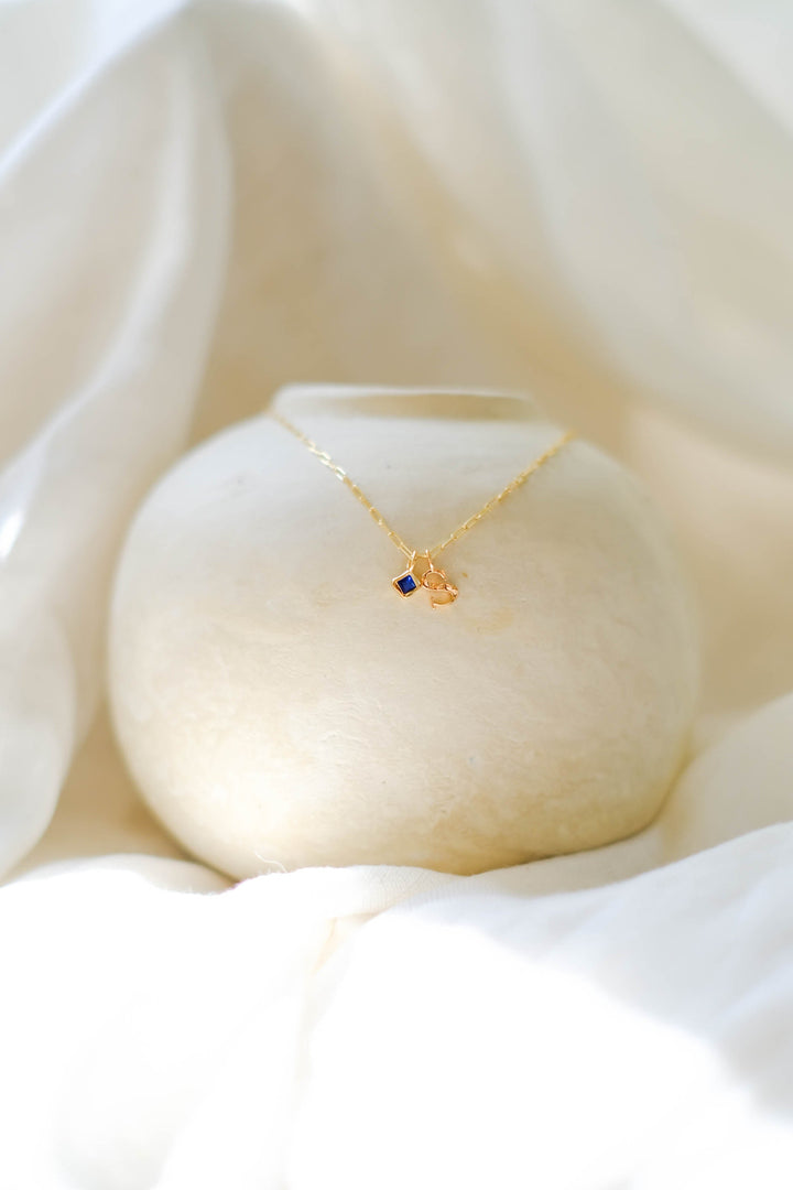 Alphabet Charm Necklace