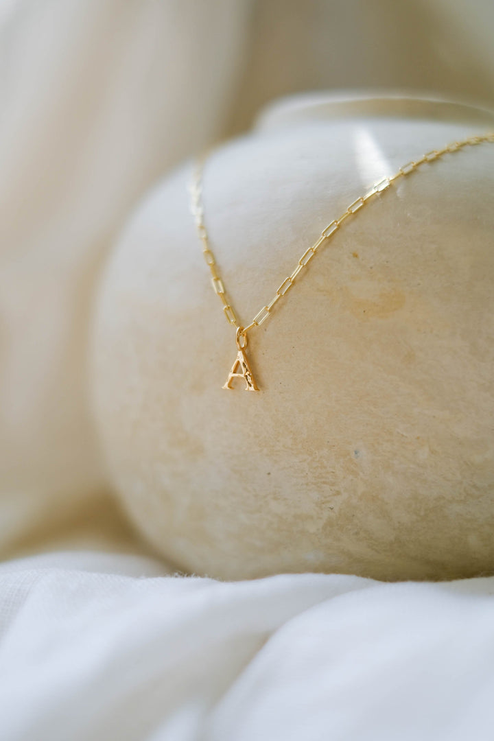 Alphabet Charm Necklace