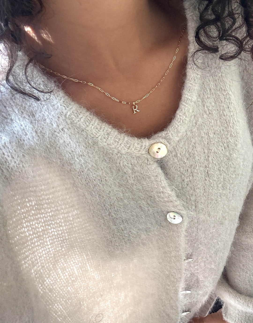 Alphabet Charm Necklace