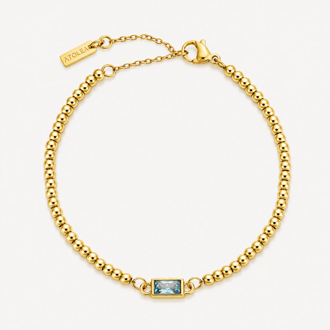 Beaded Birthstone Bracelet