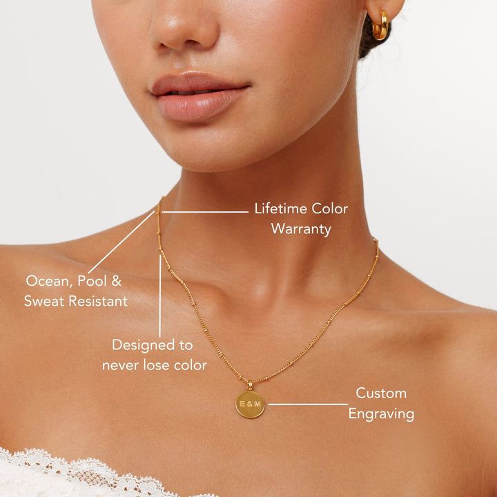 Dainty Medallion Necklace