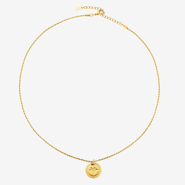Golden Compass Necklace