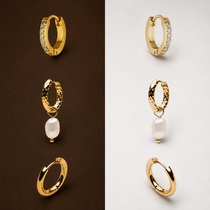Tiny Huggie Hoops