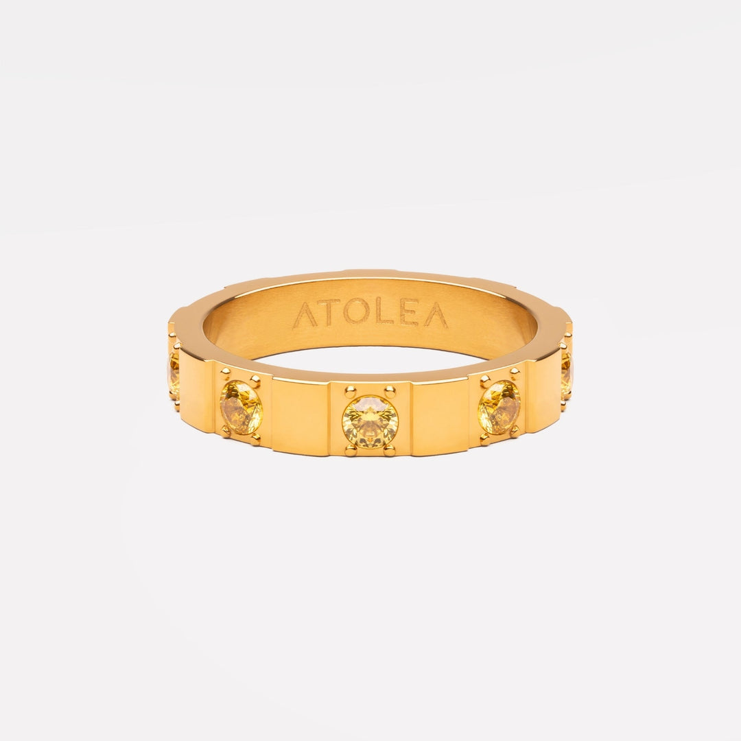 Lemon Band Ring
