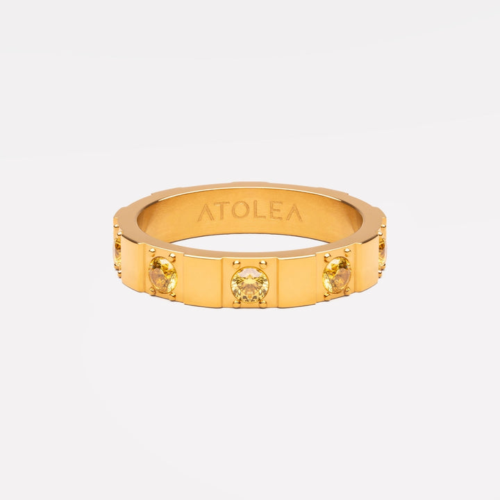 Lemon Band Ring