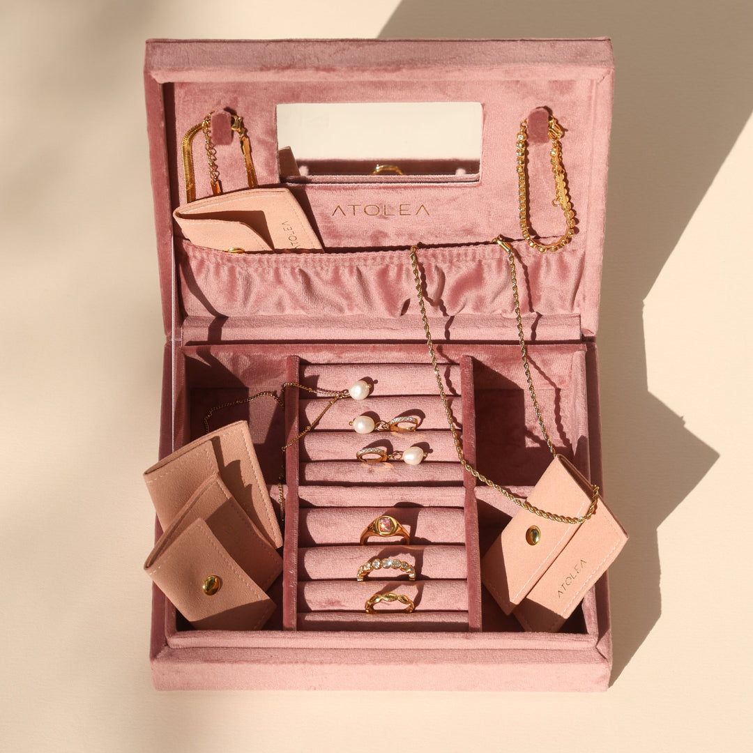 Signature Velvet Jewelry Box