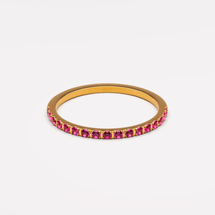 “Bordeaux” Thin Ring