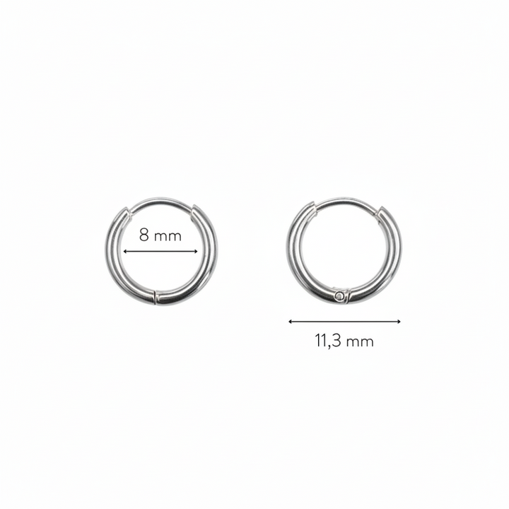 Tiny Huggie Hoops