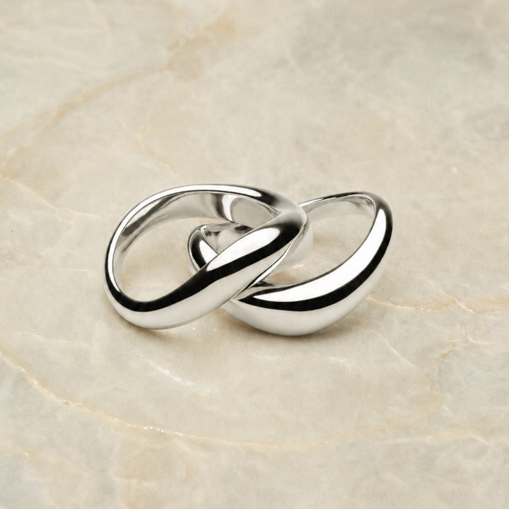 "Double Trouble" Ring Set