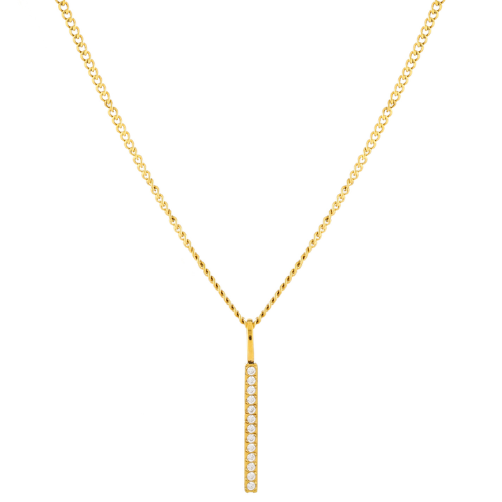 Sparkling Bar Necklace