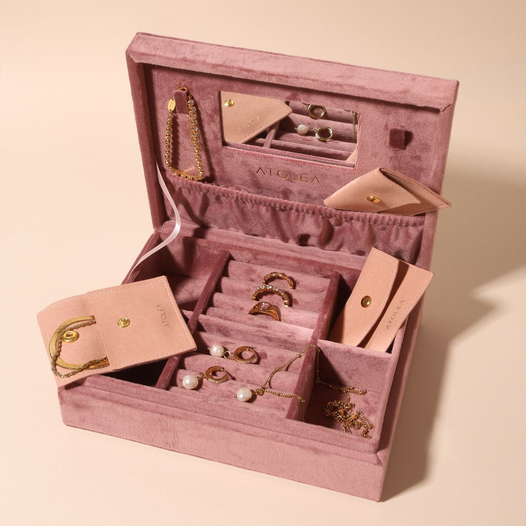 Signature Velvet Jewelry Box