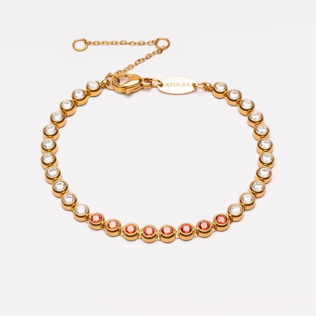 Cherry Tennis Bracelet